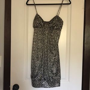 Leopard print dress